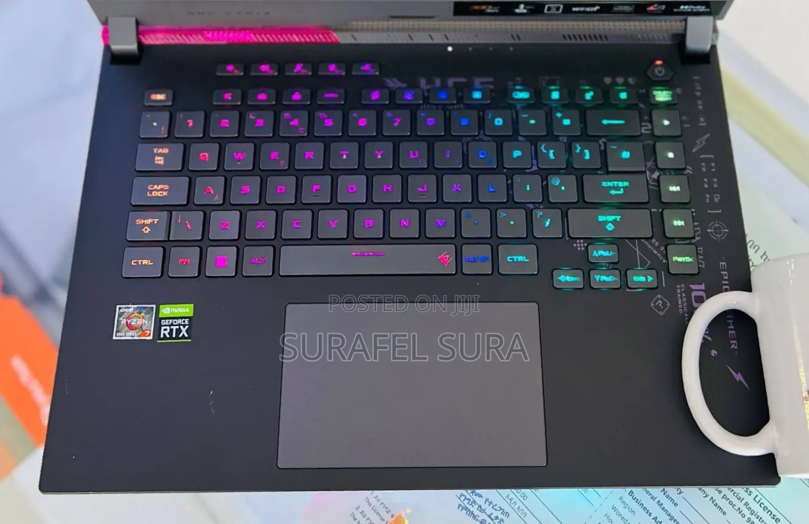 New Laptop Asus ROG Strix G15 16GB AMD Ryzen 7 SSD 512GB