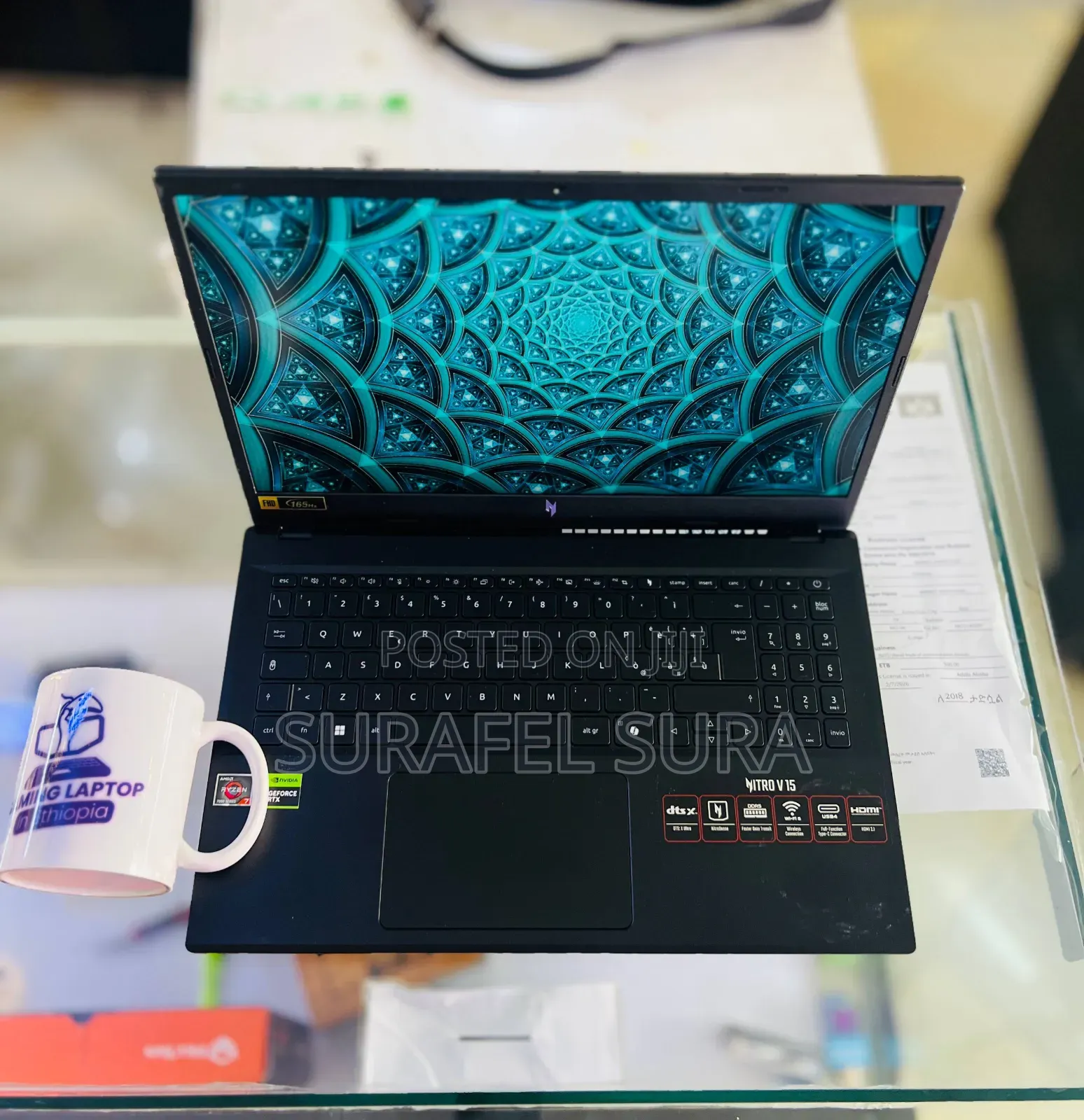 New Laptop Acer Nitro V 15 16GB AMD Ryzen 7 SSD 512GB