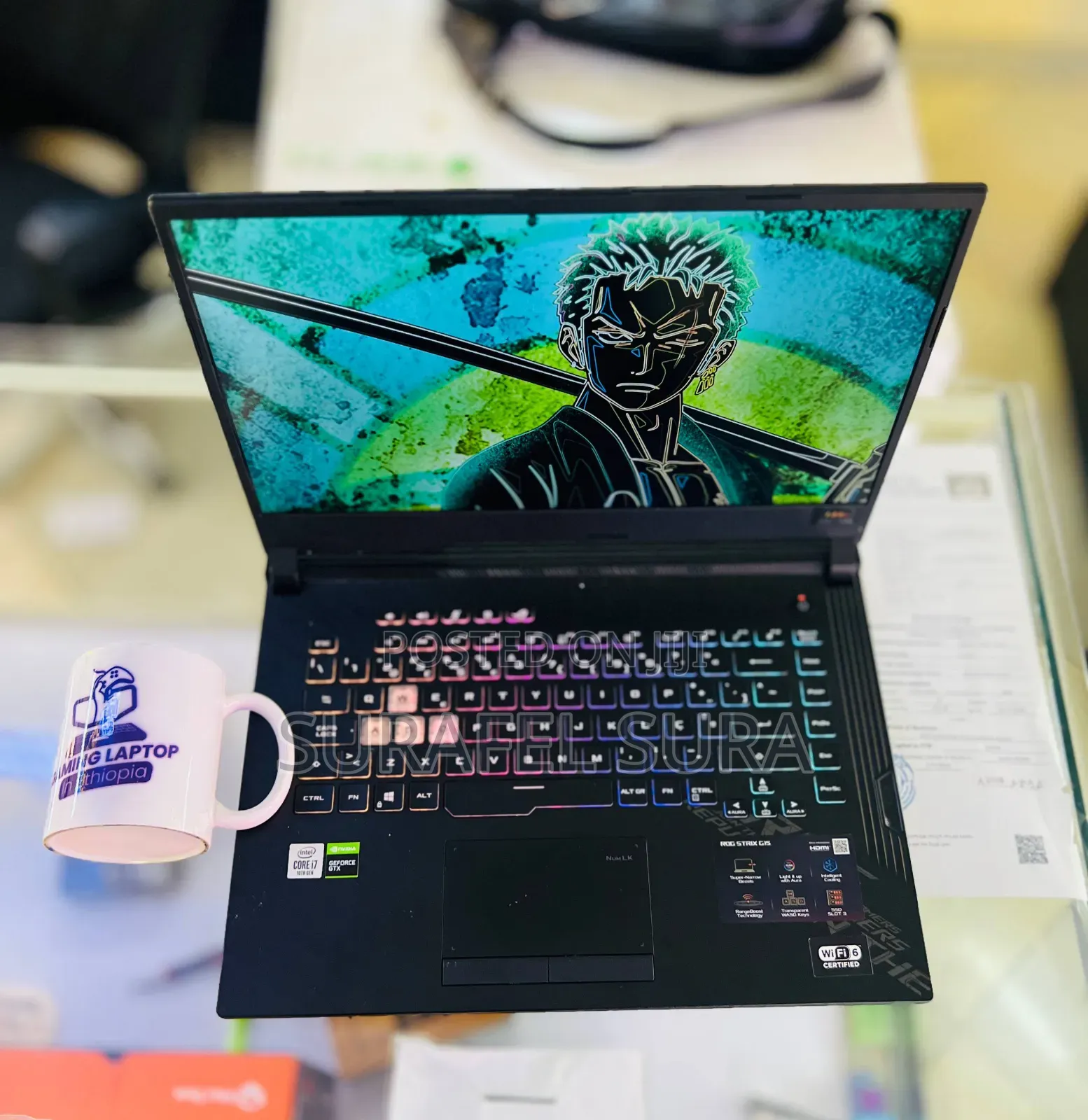 New Laptop Asus ROG Strix G15 16GB Intel Core i7 SSD 512GB