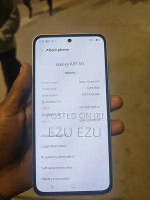 New Samsung Galaxy A55 128 GB White