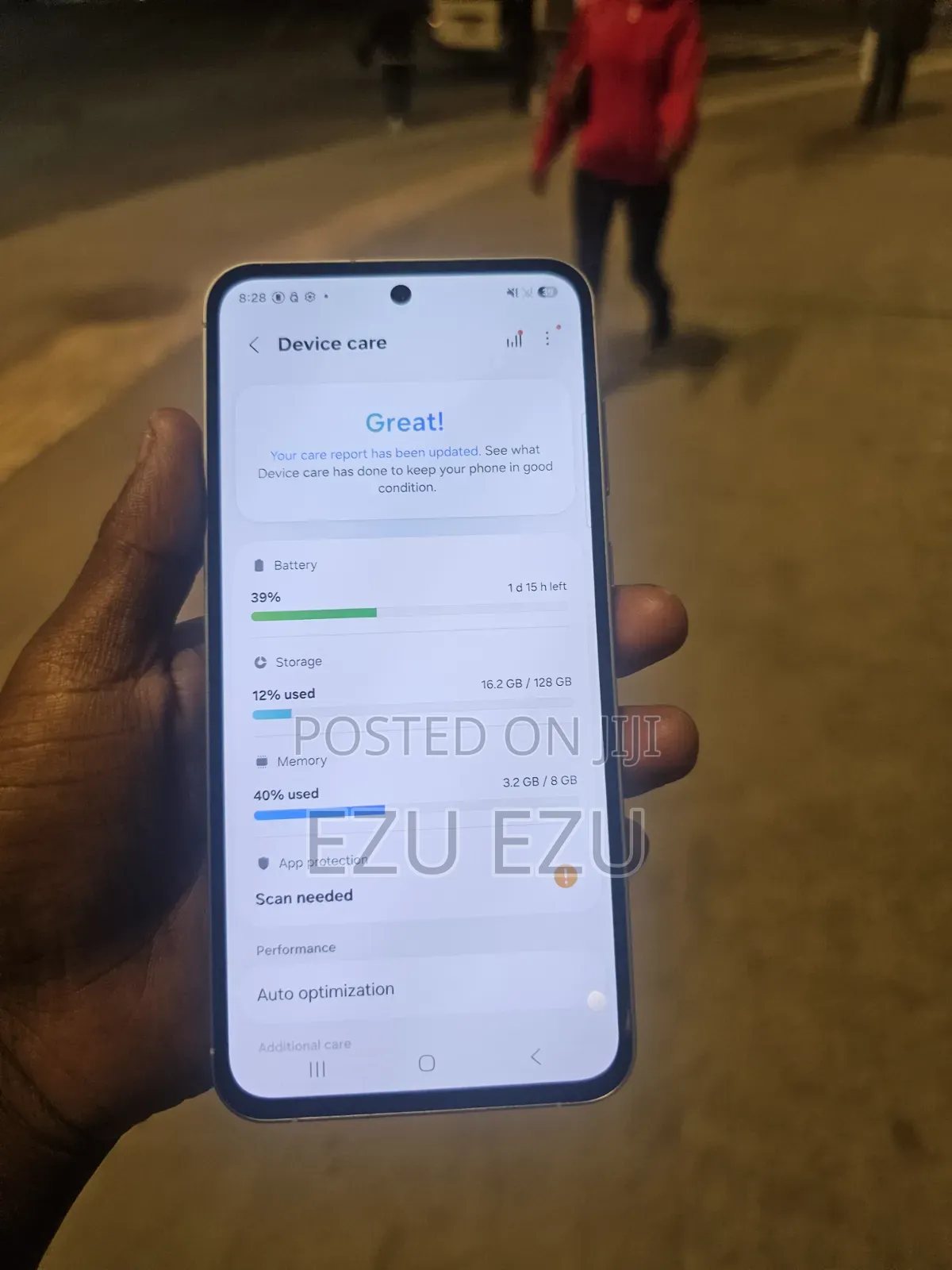New Samsung Galaxy A55 128 GB White