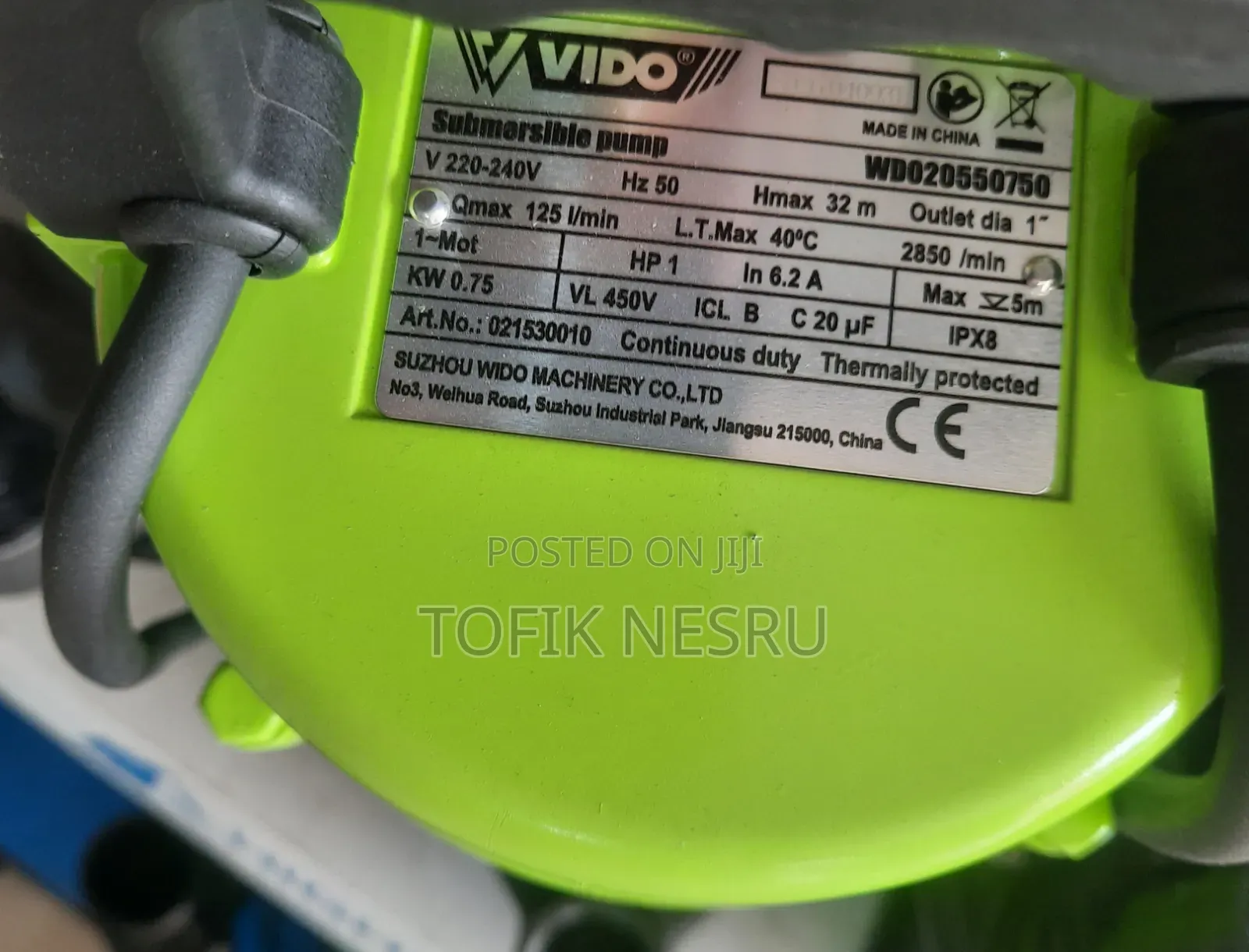 Sumersible Water Pump
