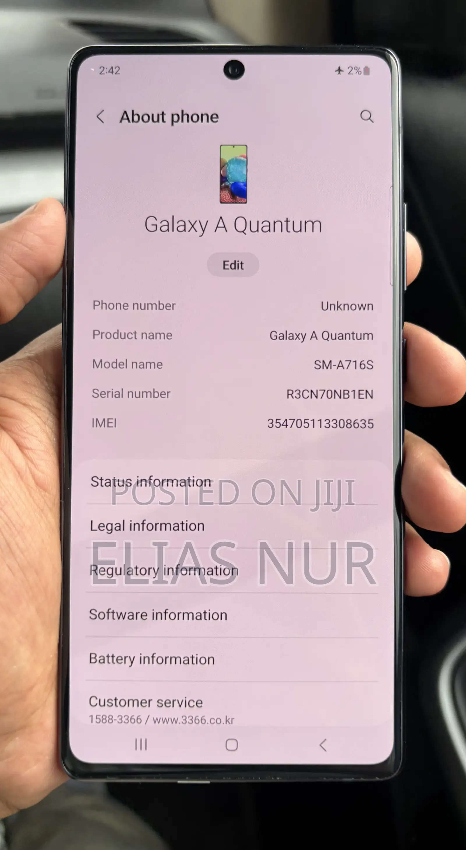 New Samsung Galaxy A71 5G 128 GB