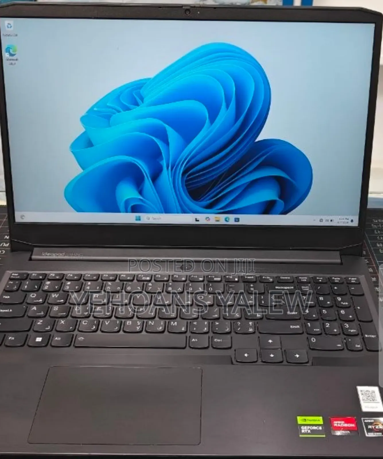 New Laptop Lenovo Ideapad Gaming 3 8GB AMD Ryzen 5 SSD 512GB