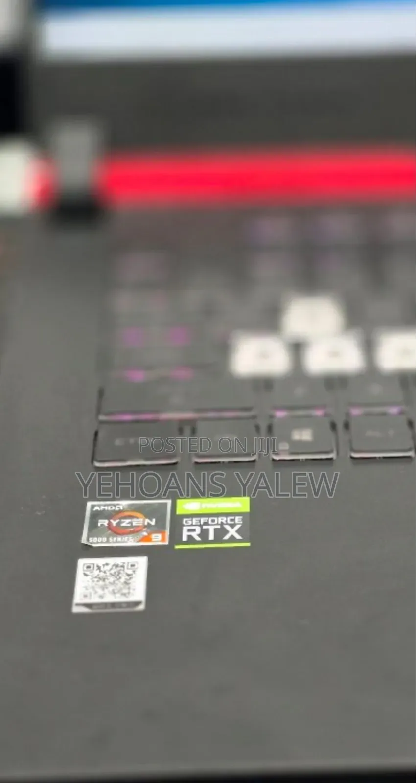 New Laptop Asus ROG Strix G15 16GB AMD Ryzen 9 SSD 512GB