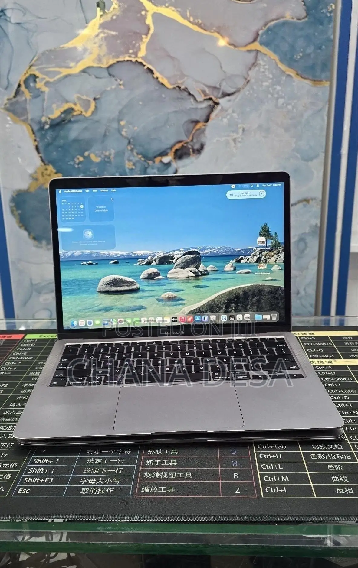 New Laptop Apple MacBook Air 2020 M1 8GB Apple M1 SSD 256GB