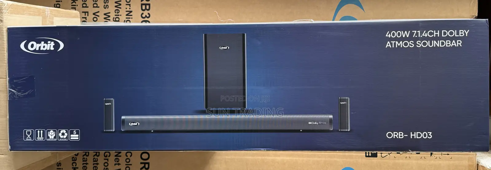 Orbit 400W Dolby Atmos Wireless Soundbar System