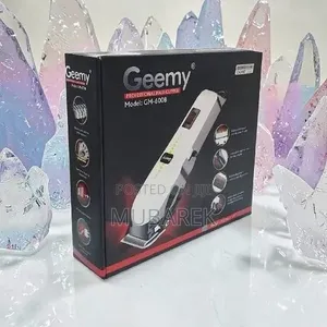 Cortadora De Cabello Profesional Geemy GM-6008 LCD Screen