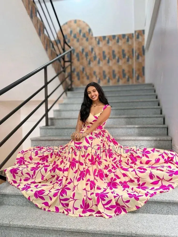Chiffon Dress Starting From 2500 Birr