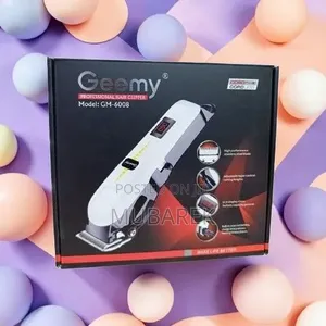 Geemy GM-6008 Cordless Hair Clipper - Maquina Para Hombre