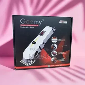 Geemy GM-6008 Professional Trimmer - Maquina De Cortar Pelo