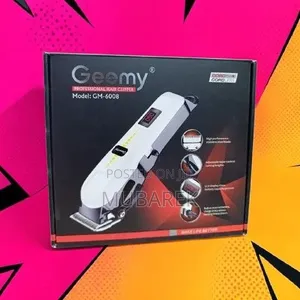 Recortadora Geemy GM-6008 - Rechargeable Barber Hair Clipper