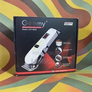 Geemy GM-6008 Professional Hair Clipper - Control De Palanca