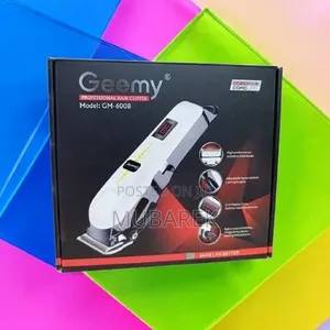 Cortadora De Pelo Profesional Geemy GM-6008 LCD Clipper