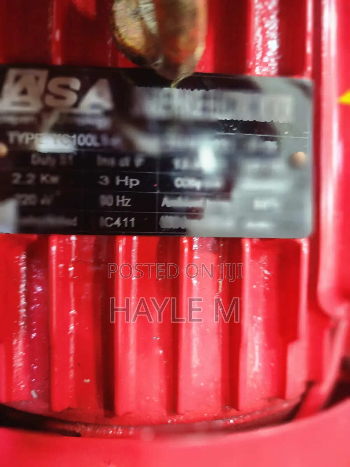 ASA Dinamo(moter)2.2kw/3hp