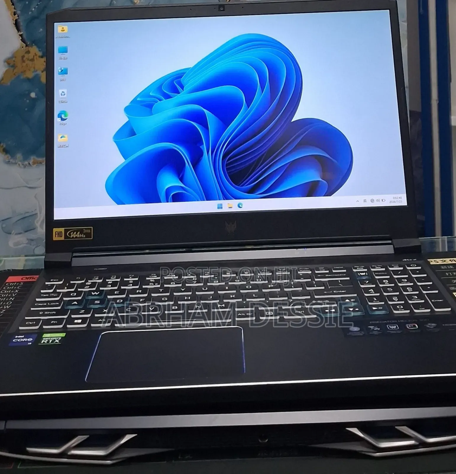 New Laptop Acer Predator Helios Neo 16 16GB Intel Core i9 SSD 512GB