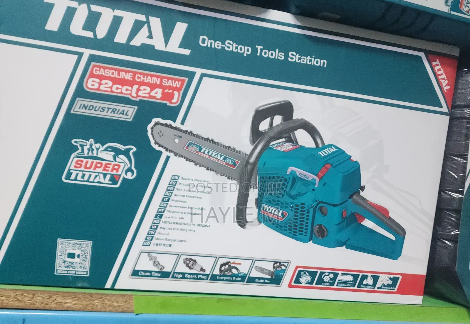 Total Gasoline Chain 62cc(24'')inch