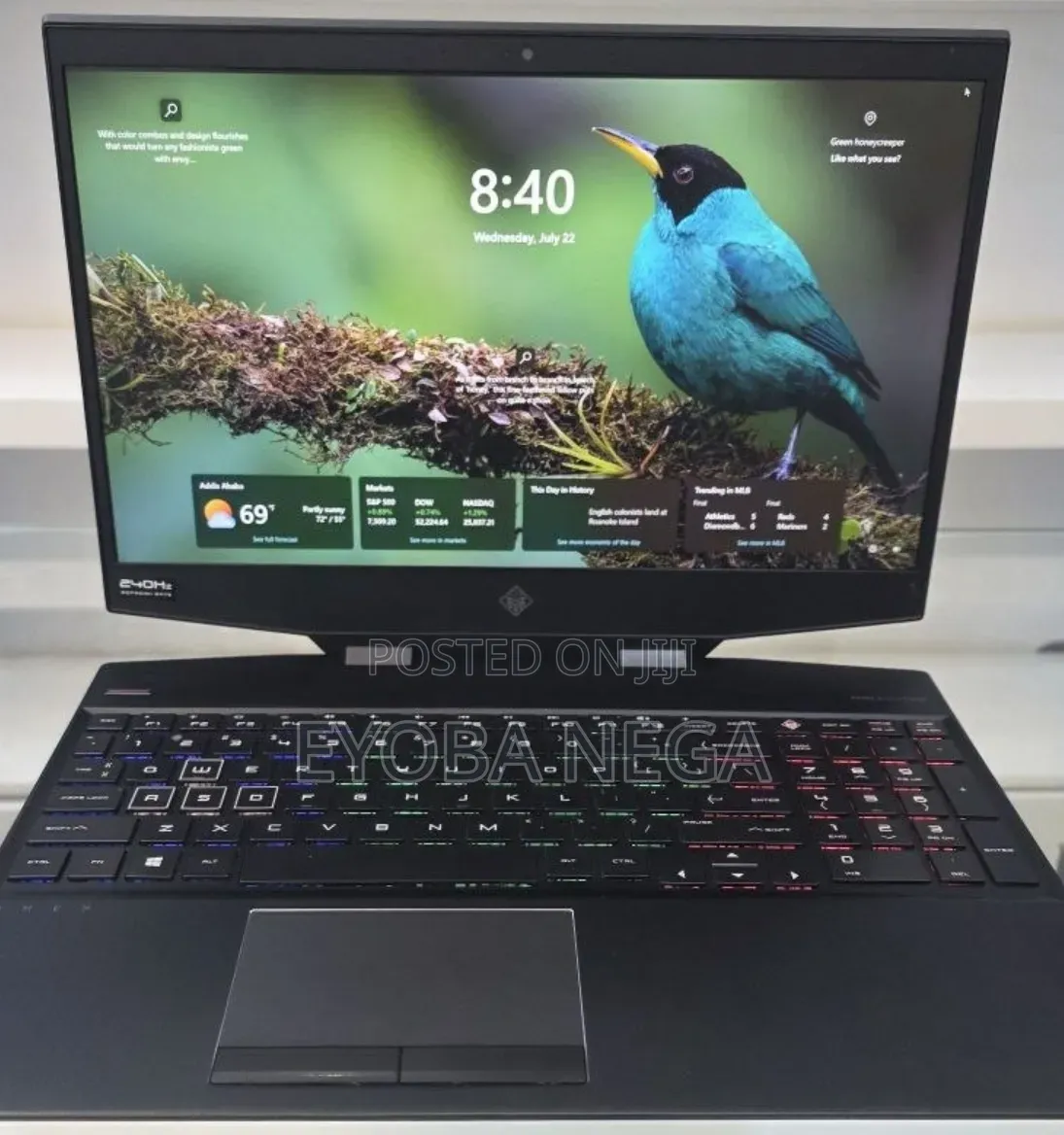 New Laptop HP Omen 15 16GB Intel Core i7 SSD 1T