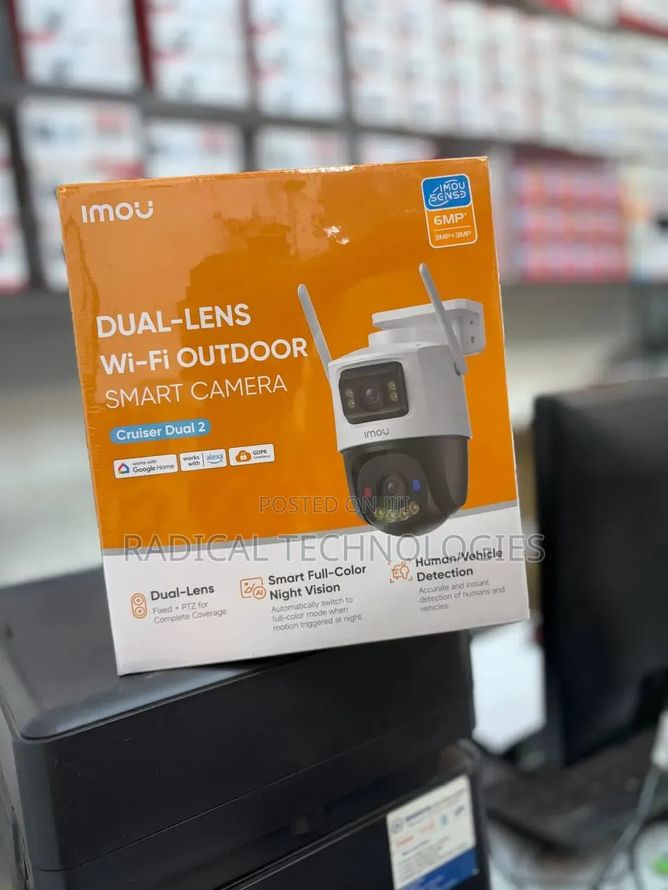Imou Cruiser Dual 2 6MP Dual-Lens Outdoor Smart Security Camera