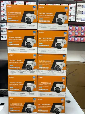 በ ሲም/በ ዋይፋይም የሚሰራ Imou AOV PT 5MP Outdoor Solar Camera