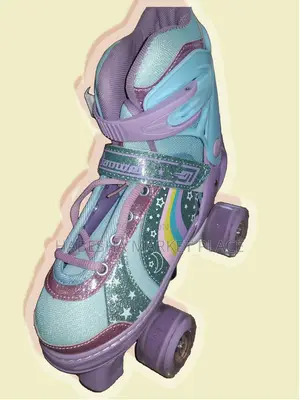 Unicorn Rainbow Roller Skates LED Glow Wheels Holographic