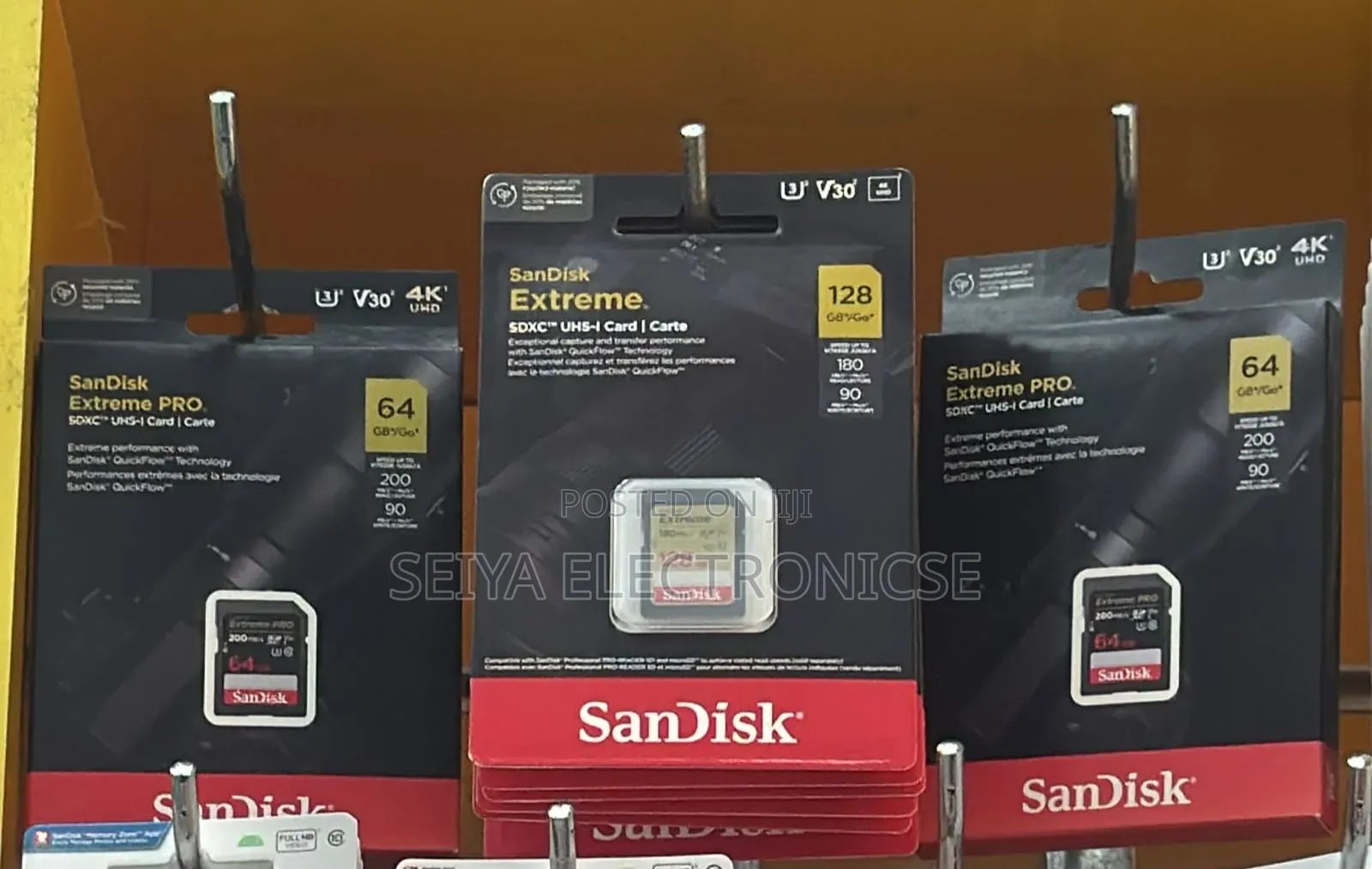 Sandisk Camera Memory 128GB Speed 180 MBPS