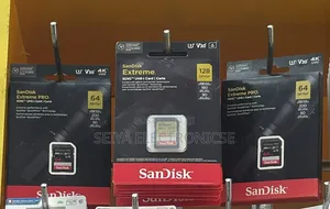 Sandisk Camera Memory 128GB Speed 180 MBPS