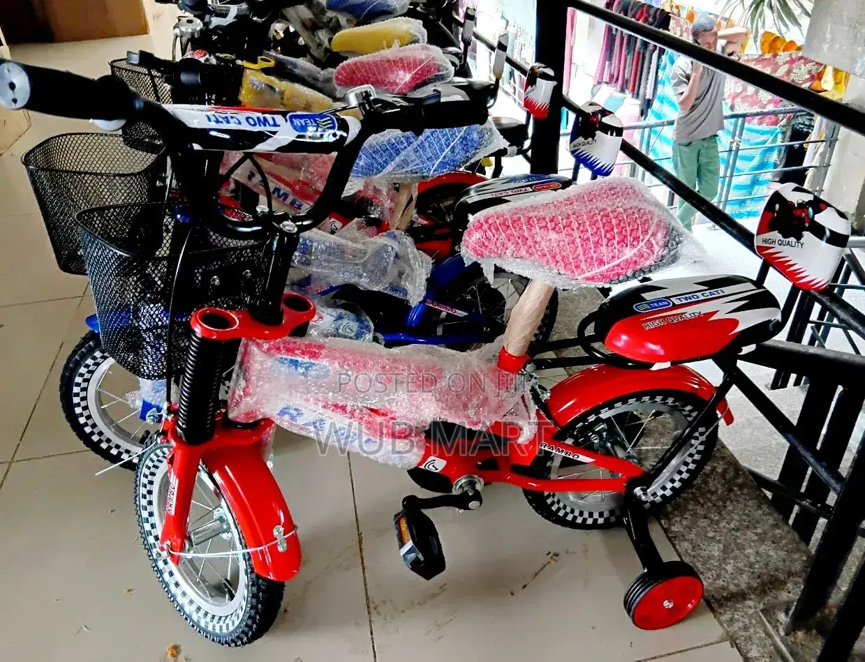 RAMBO 12 INCH Premium Kids Bicycle-12 ቁጥር የልጆች ሳይክል