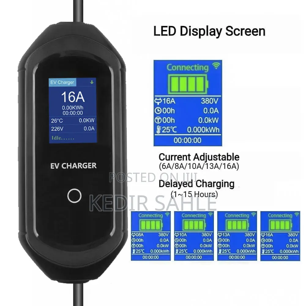 Sterling Wall Box Ev Charger 7kwats,single Phase,220v