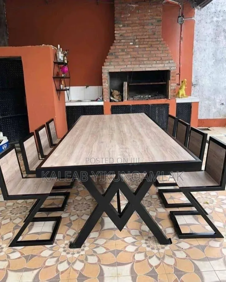 Metal Dining Table