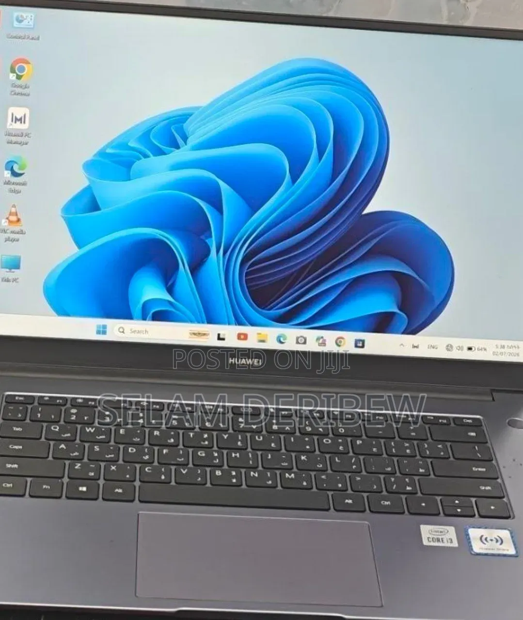 New Laptop Huawei 8GB Intel Core i3 SSD 256GB
