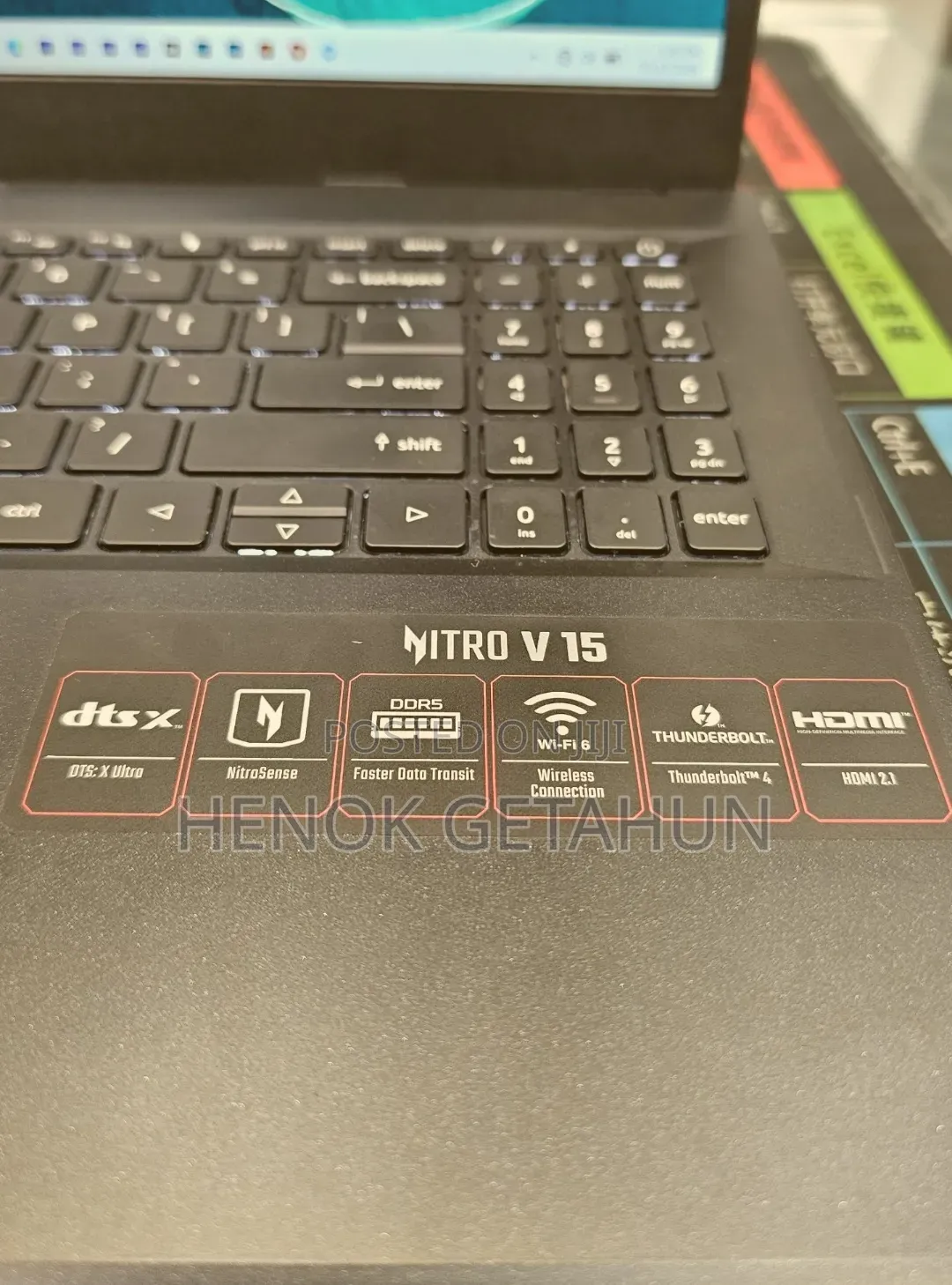 New Laptop Acer Nitro 5 16GB Intel Core i9 SSD 1T