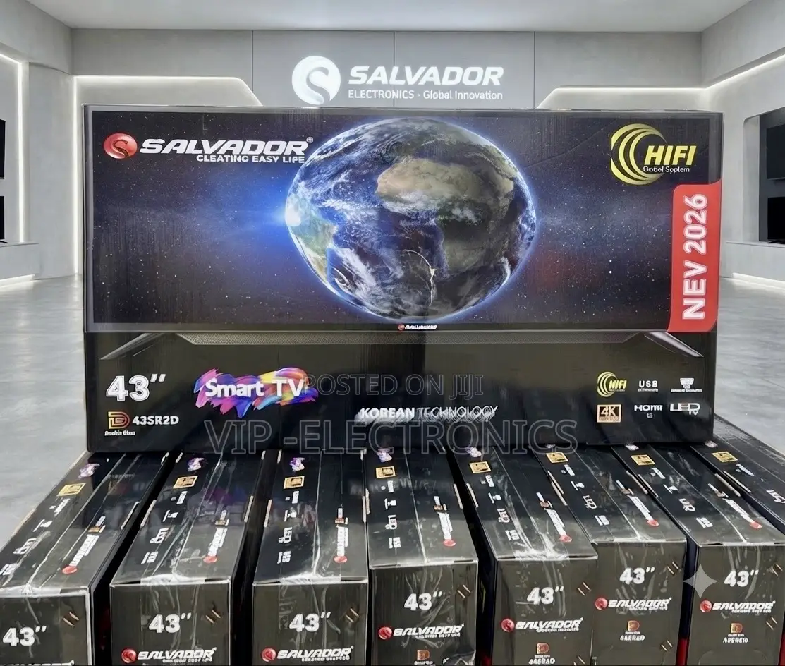 Salvador 43 Inch TV Smart – Full HD LED TV With Korean Technology