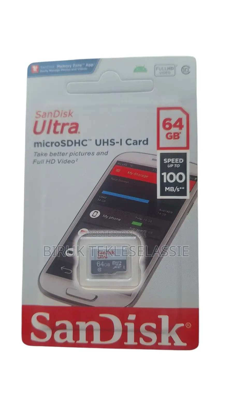 SanDisk Sd Memory Card for CCTV or Security Camera64, 128 ,256 GB