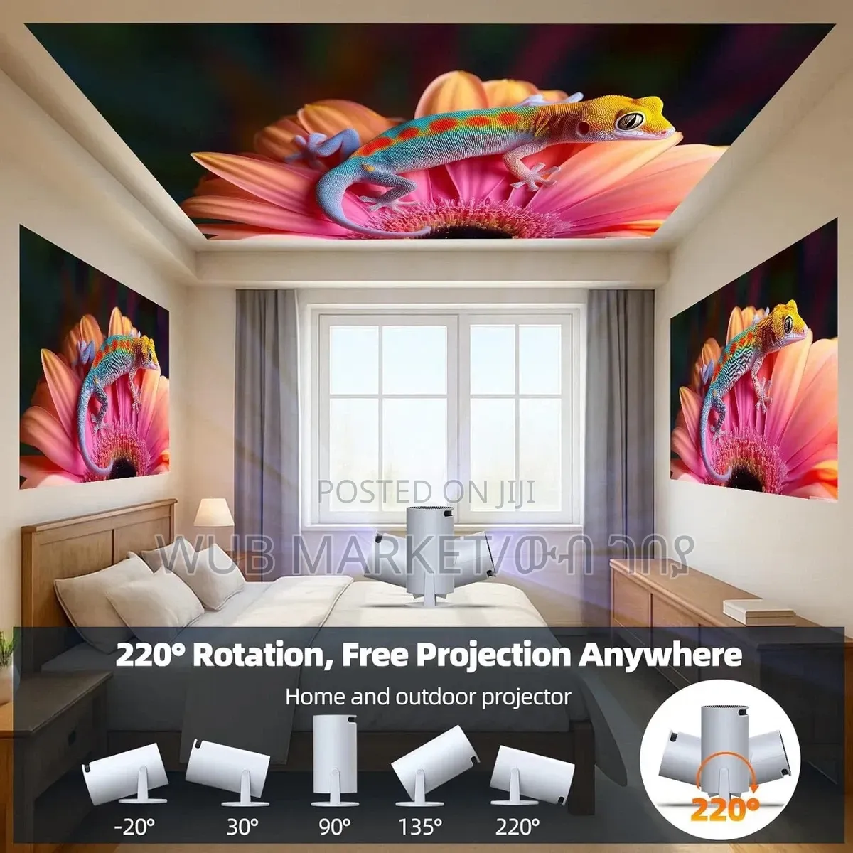Premium Smart Projector-ስማርት ፕሮጀክተር
