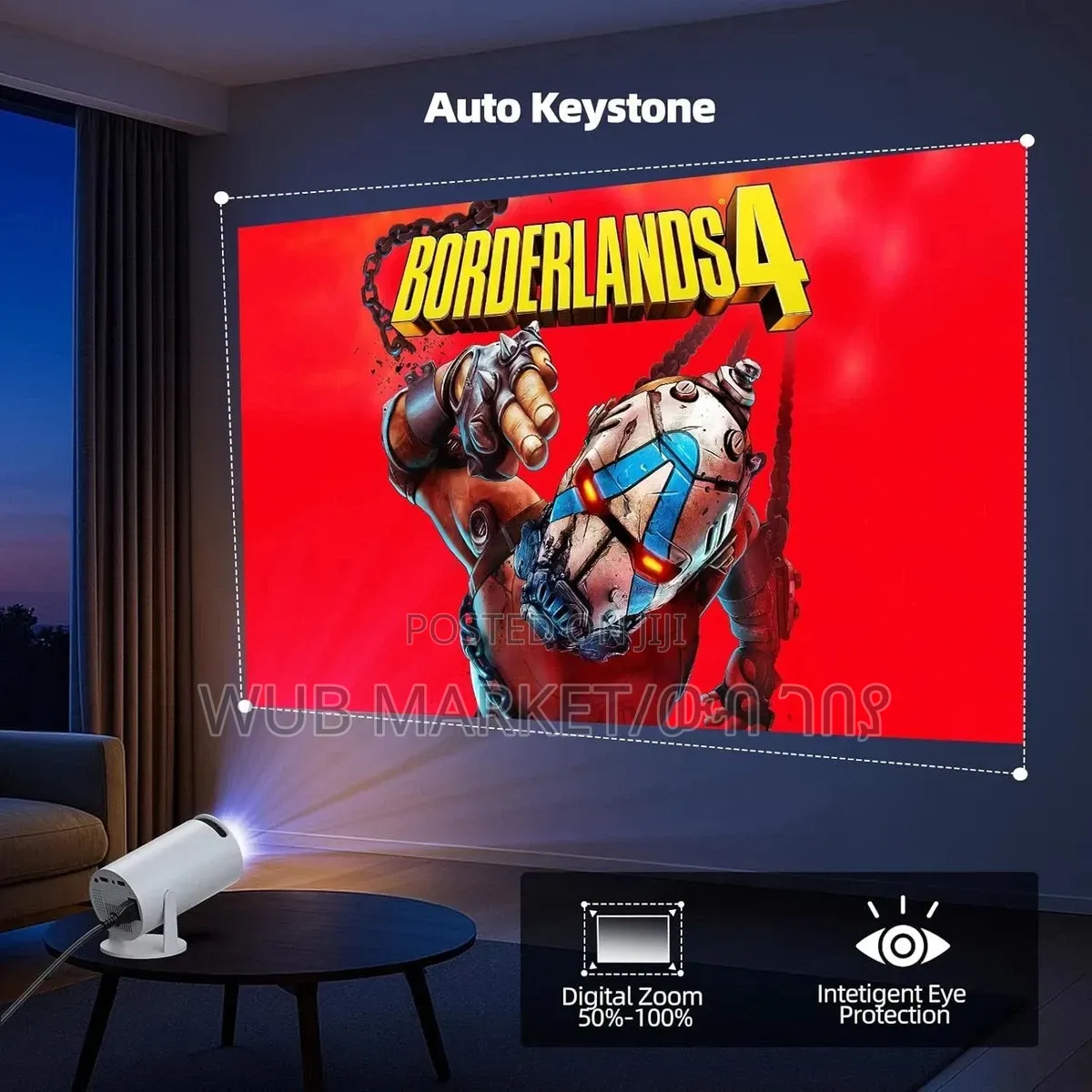 Premium Smart Projector-ስማርት ፕሮጀክተር