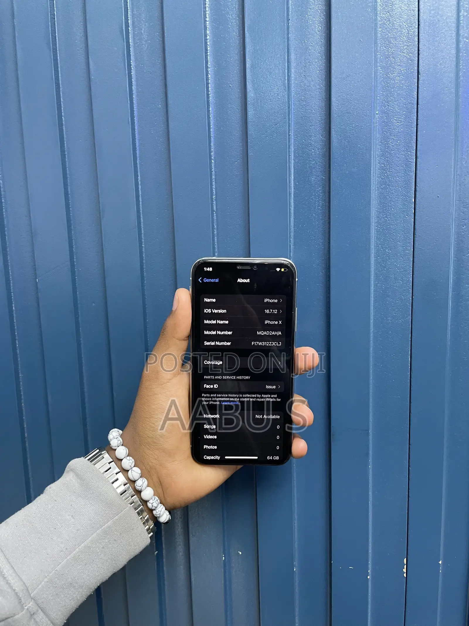 Apple iPhone X 64 GB White