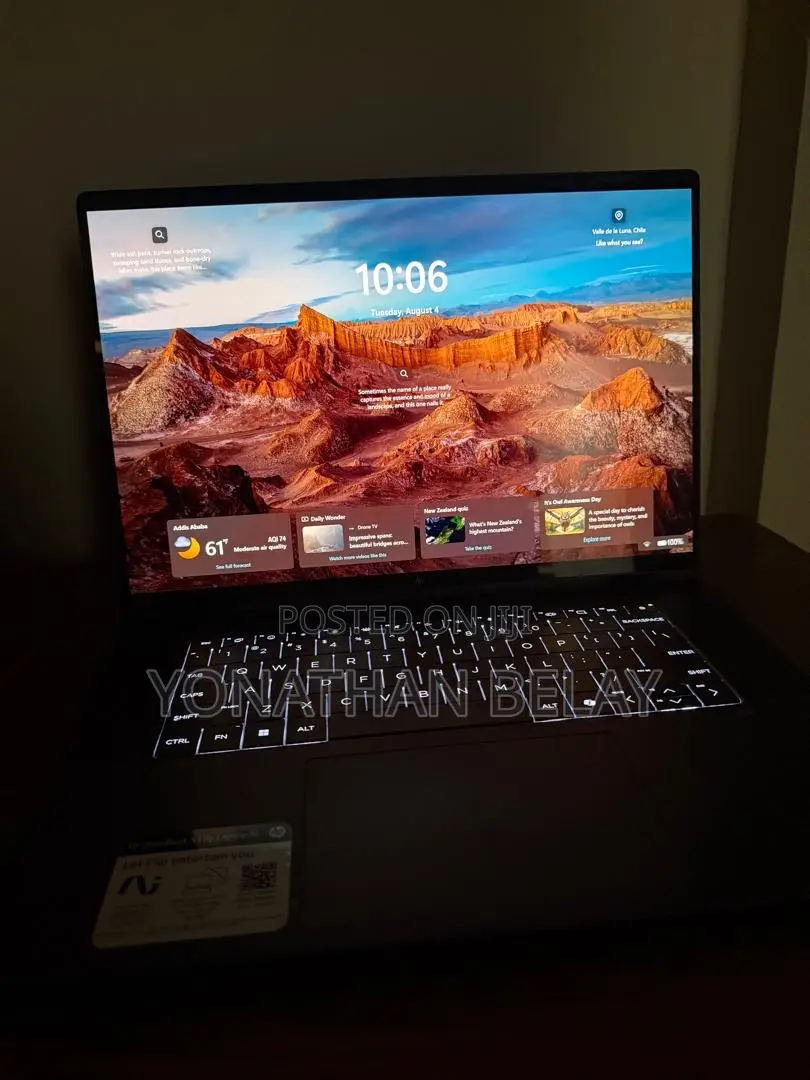 New Laptop HP OmniBook X Flip 16" 16GB Intel Core Ultra 7 SSD 1T