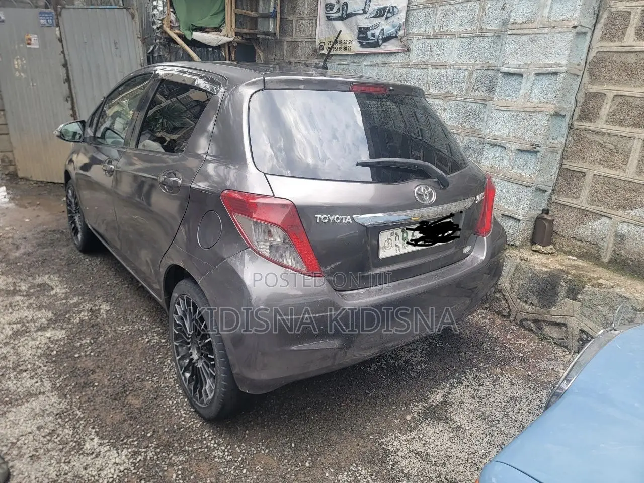 Toyota Yaris 2014 Gray