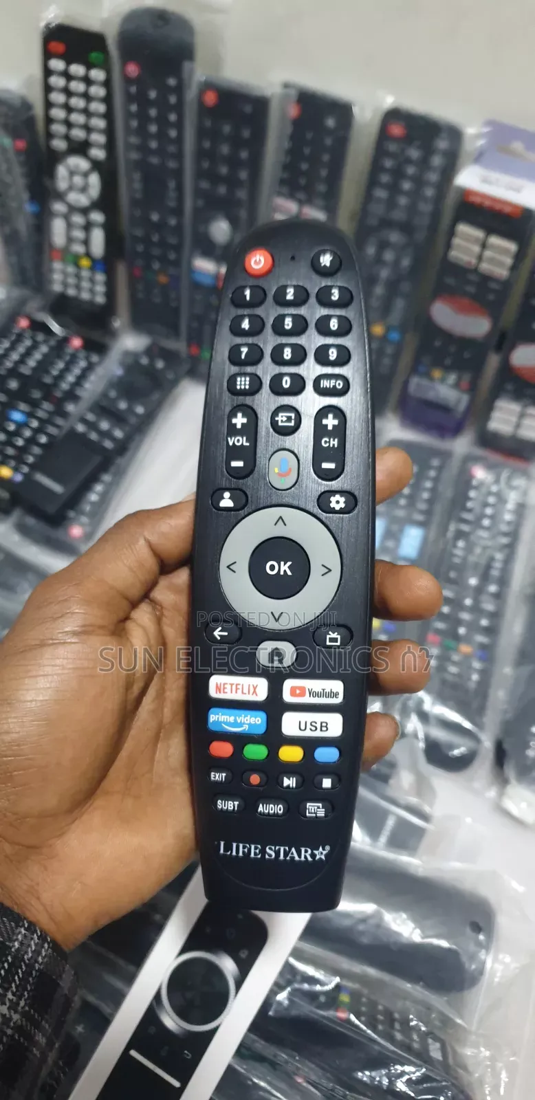 Lifestar TV Remote ላይፍ ስታር ቲቪ ሪሞት