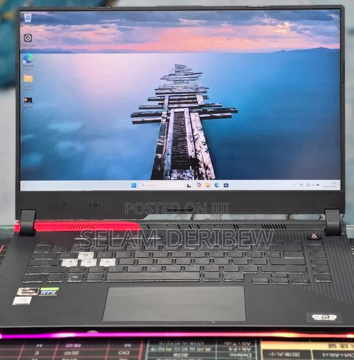 New Laptop Asus ROG Strix G15 16GB AMD Ryzen 9 SSD 512GB