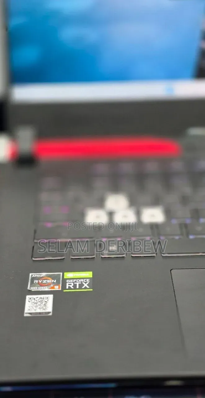 New Laptop Asus ROG Strix G15 16GB AMD Ryzen 9 SSD 512GB