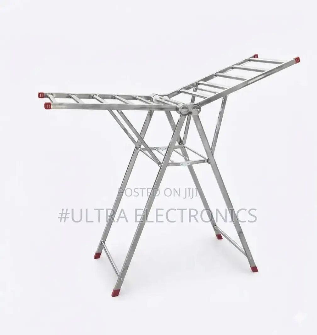 የልብስ ማስጫ Foldable Stainless Steel Aluminum Clothes Drying Rack