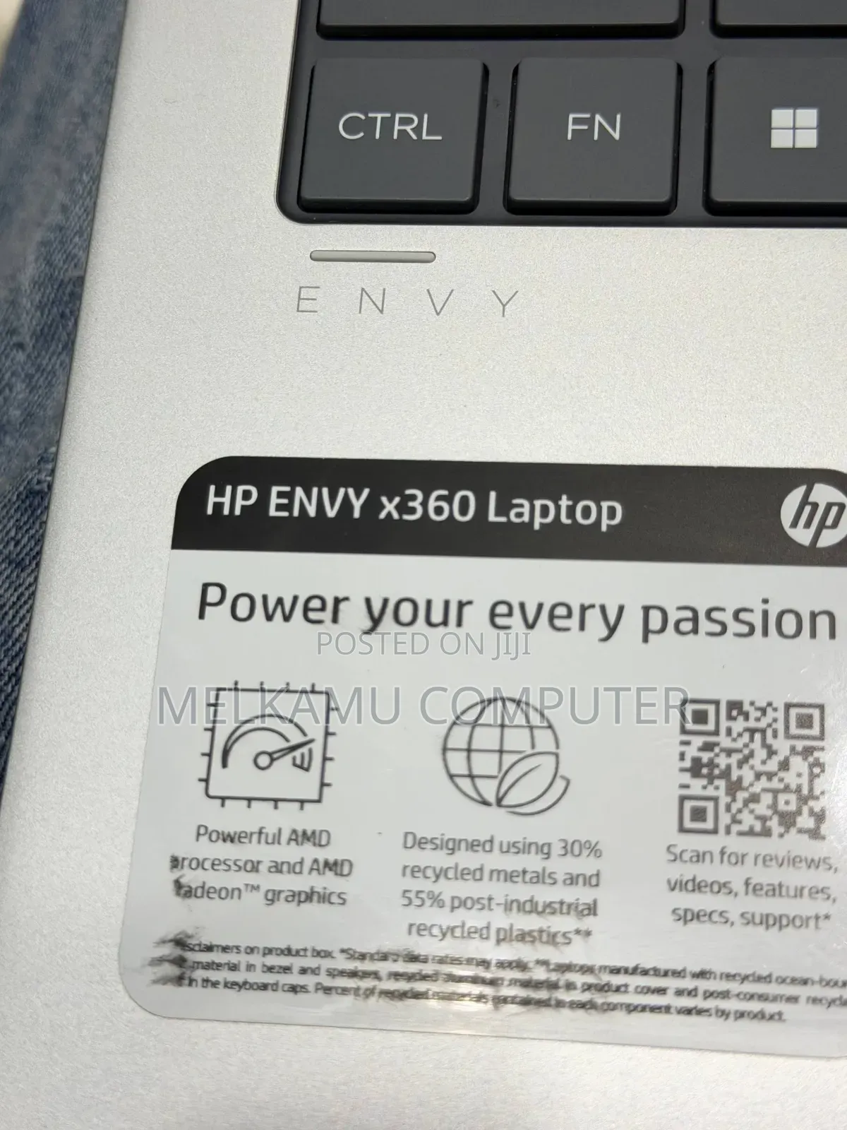 New Laptop HP Envy x360 16GB AMD Ryzen 5 SSD 512GB
