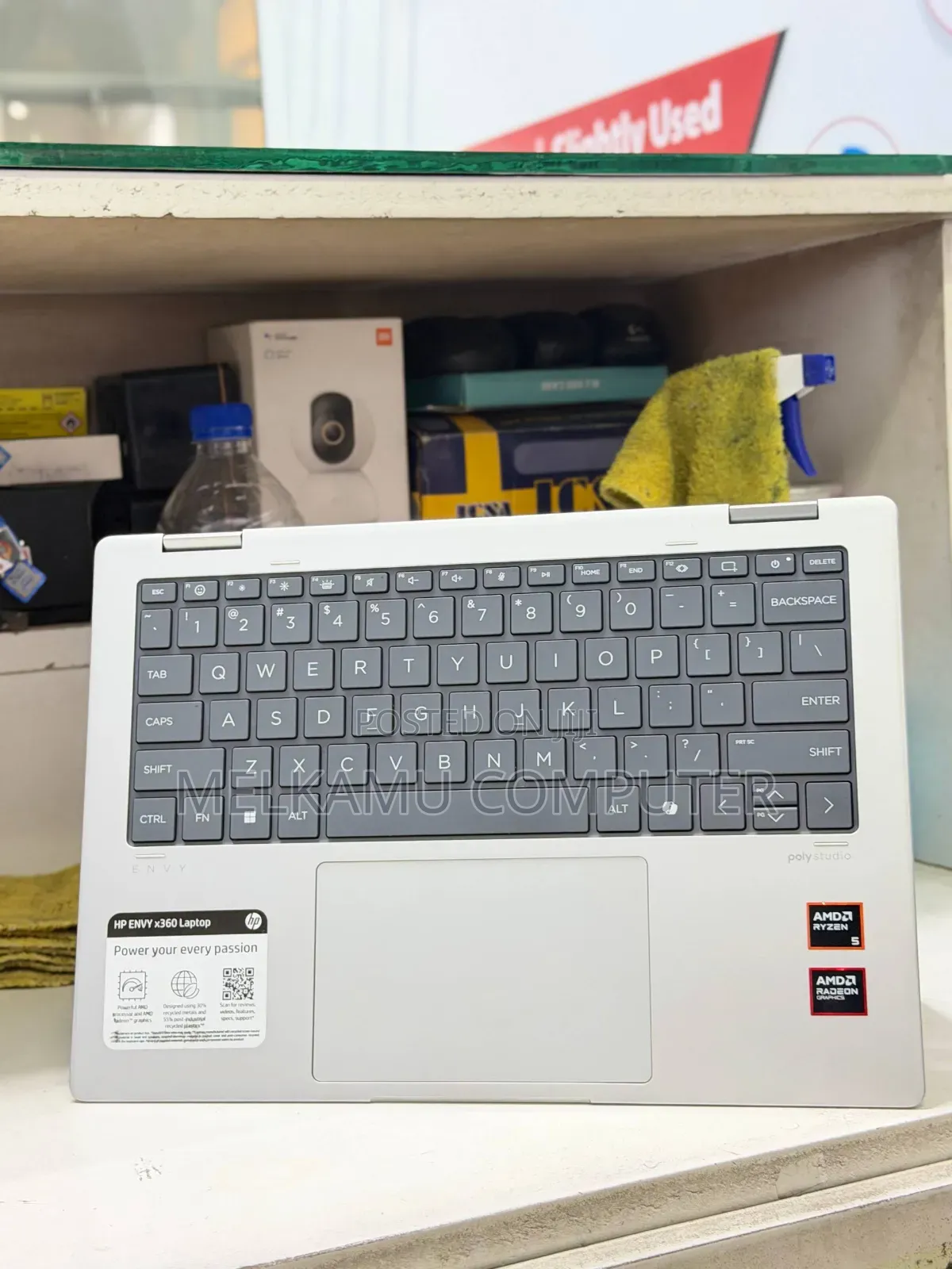 New Laptop HP Envy x360 16GB AMD Ryzen 5 SSD 512GB