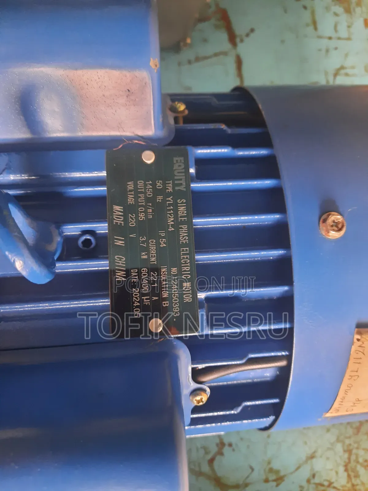 Single Phase Electric Moter
