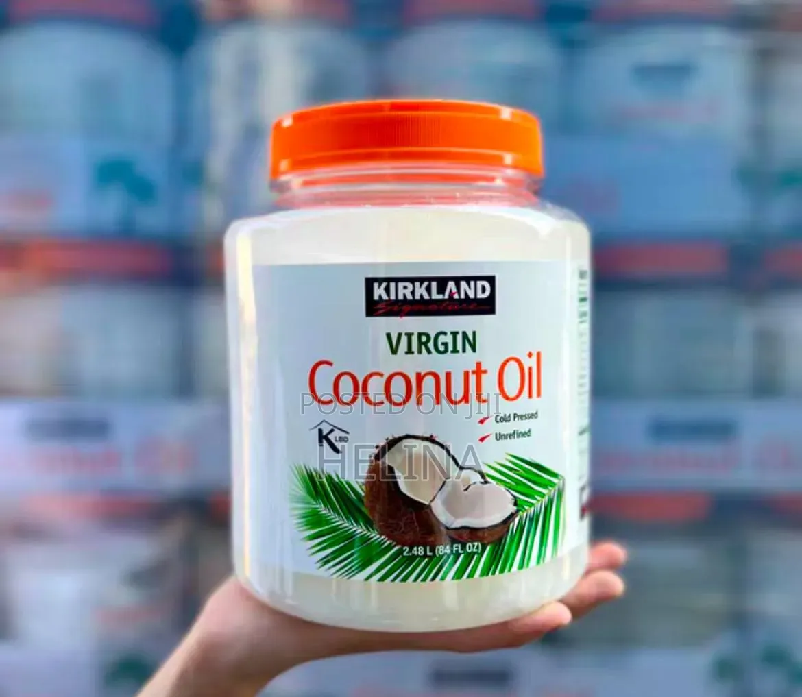 Kirkland Virgin Coconut Oil Unrefined Coldpressed for Healthy Cooking