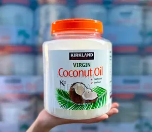 Kirkland Virgin Coconut Oil Unrefined Coldpressed for Healthy Cooking