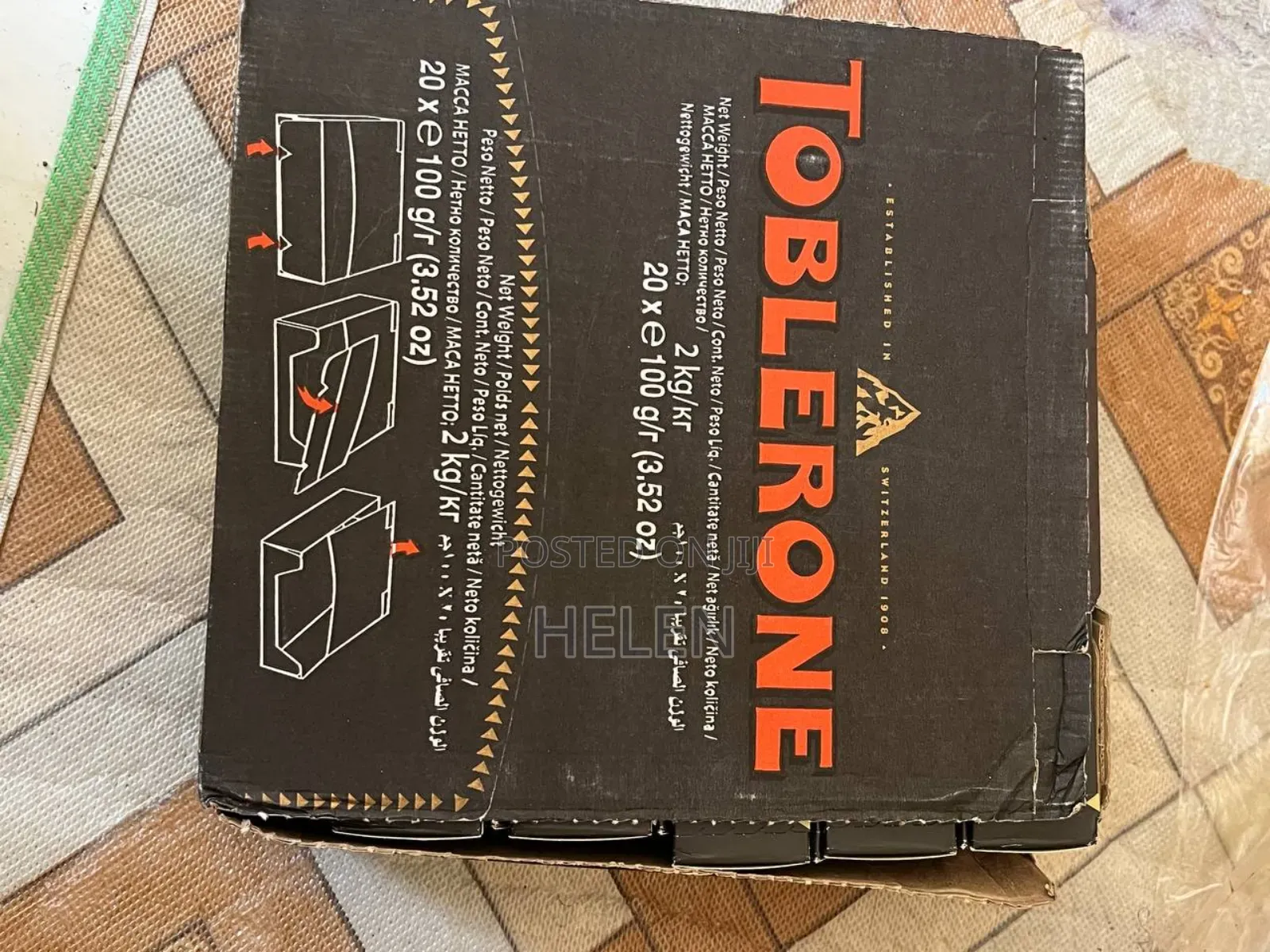 Tobleron Chocolate
