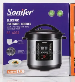 Sonifer Pressure Cooker 8 Liter 1350W – Powerful, Fast Convenient